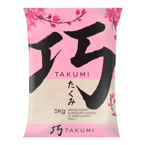 ARROZ TAKUMI GRAO CURTO TP 1 PC 5KG