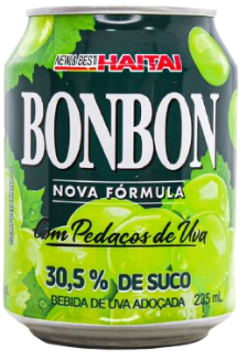 SUCO BONBON UVA VERDE 235ML