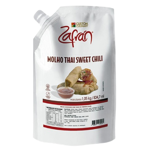 MOLHO SWEET CHILLI ZAFRAN CX C/2,88KG 96X30G
