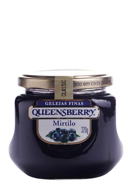 GELEIA DE MIRTILO QUEENSBERRY PT 320G