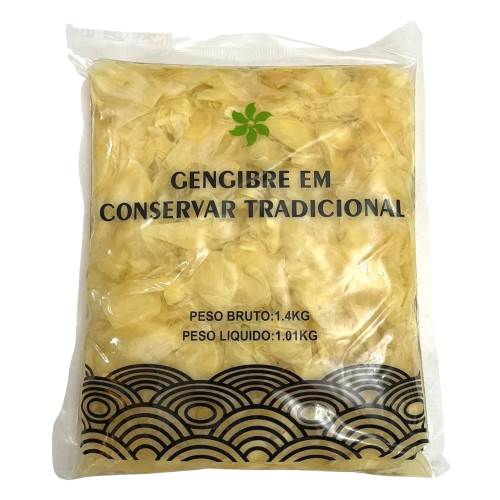 GENGIBRE FATIADO EM CONSERVA GANESH 1,01KG