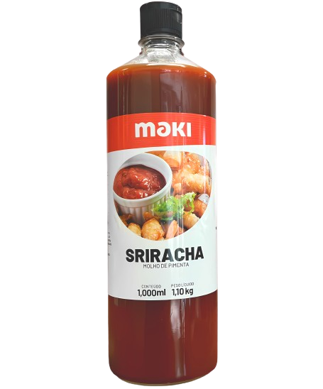 Molho De Pimenta Sriracha 1,10kg - Maki