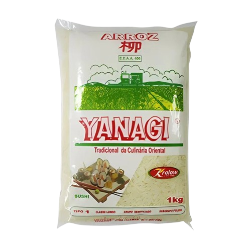 ARROZ YANAGI GRAO CURTO TP 1 PC 1KG