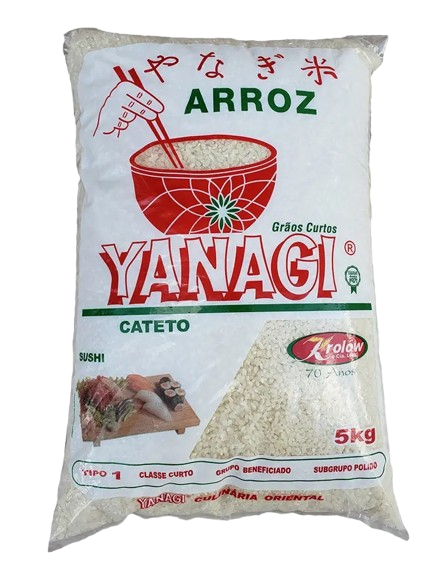 ARROZ YANAGI GRAO CURTO TP 1 PC 5KG