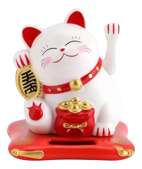 GATO SOLAR BRANCO