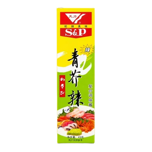 Wassabi Raiz Forte Em Pasta S&P Bisnaga 43 Gr