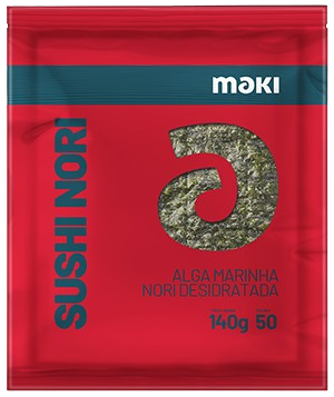 ALGA MAKI RED 140G 50FLS