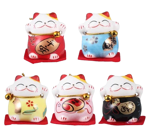 KIT GATINHOS PORCELANA
