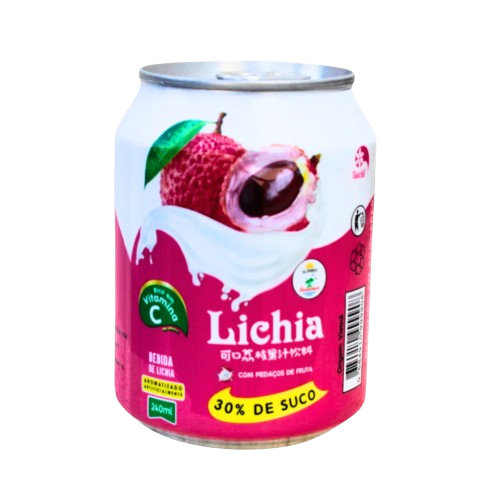 SUCO DE LICHIA COM PEDACOS 240ML