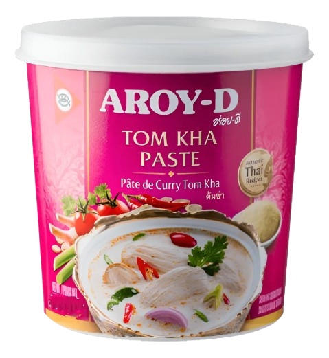 Pasta Tom Kha Paste Aroy-d 400g Tailandesa Importada.