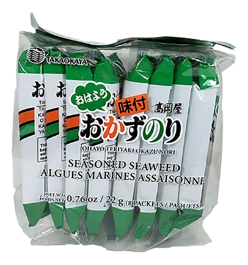 Alga Marinha Temperada Aperitivo Takaokaya