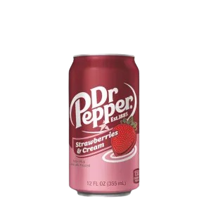 REFRIGERANTE DR PEPPER SABOR MORANGO E BAUNILHA