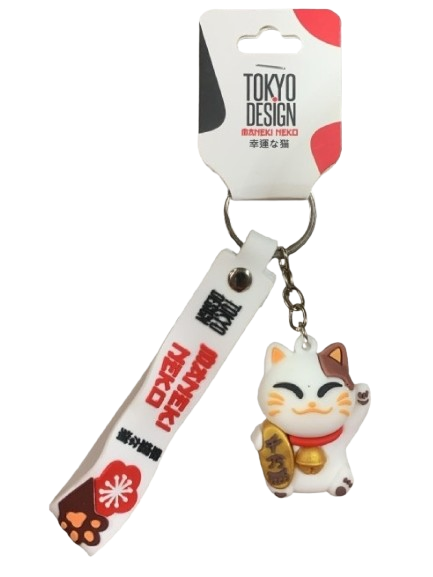 CHAVEIRO MANEKI NEKO BORRACHA P UND