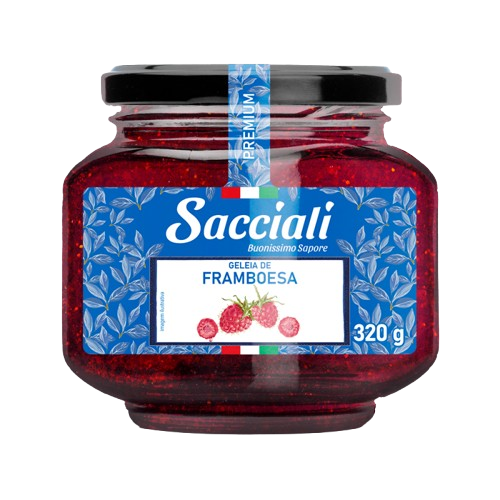 GELEIA DE FRAMBOESA SACCIALI 320G