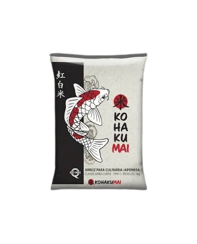 ARROZ KOHAKUMAI GRÃO CURTO 5KG