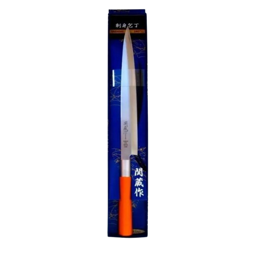 Faca p/ Sashimi Cabo Laranja 240mm
