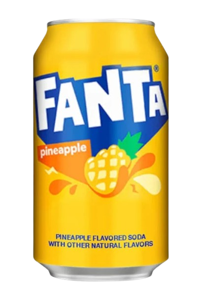 Refrigerante Lata Fanta Pineapple Abacaxi Importado