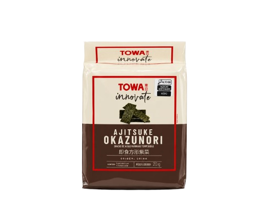 Alga Marinha Temperada Okazunori Towa Pack 8un 20g