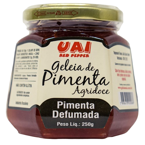 GELEIA DE PIMENTA DEFUMADA AGRIDOCE UAI 250G