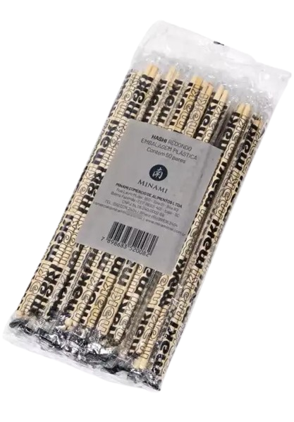 HASHI REDONDO MAKI - PCT COM 100 PARES