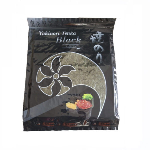 Alga Yakinori Sushi Nori Black Gourmet 50 folhas 140g