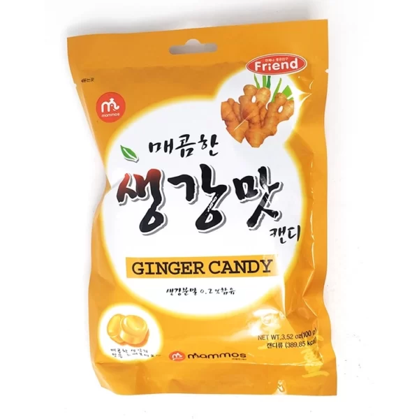 BALA DE GENGIBRE MAMMOS 100G