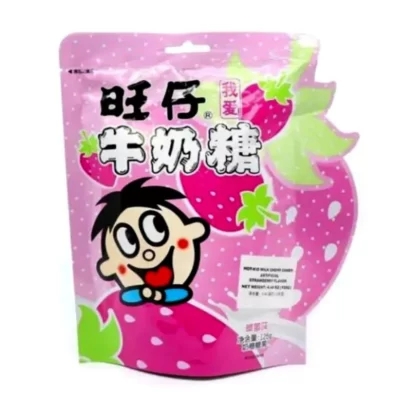 BALA CHEWY SABOR MORANGO WANT WANT 126G