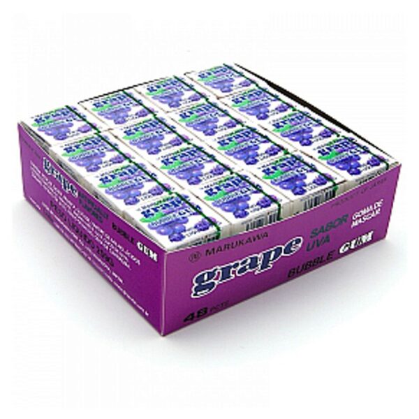 CHICLETE SABOR UVA  MARUKAWA CX 259G
