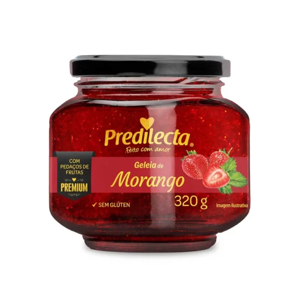 Geleia Predilecta Premium Morango 320g