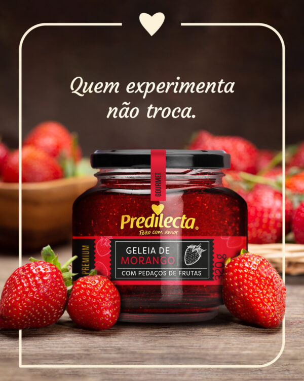 Geleia Predilecta Premium Morango 320g - Imagem 2